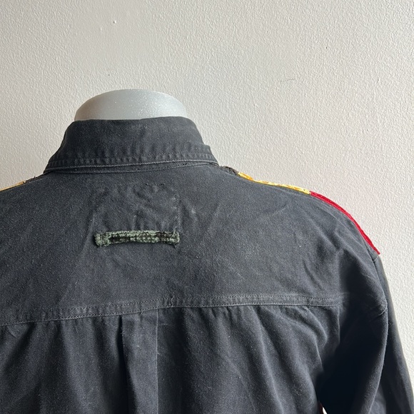 Vintage Machine Button Down Shirt Large - Picture 5 of 9